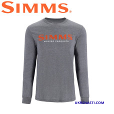 Реглан Simms Logo Shirt LS Athletic Heather
